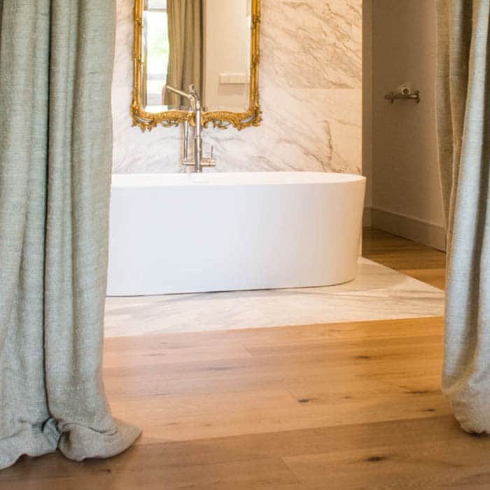 parquet para baño