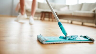 cómo limpiar el suelo de parquet