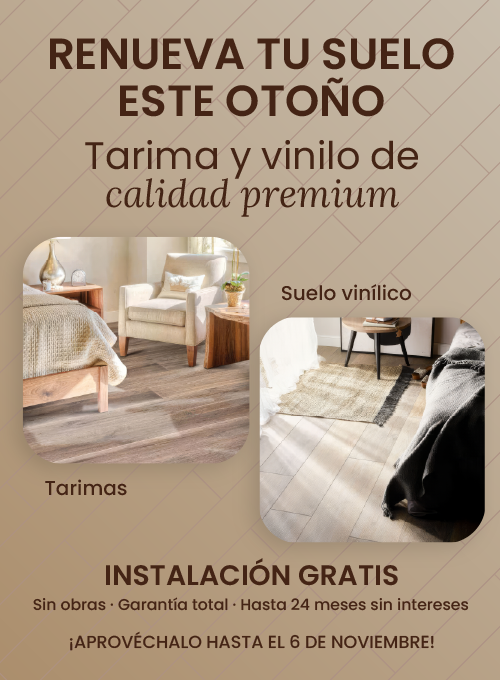 Renueva tu suelo - Tarimas & Suelo Vinílico - Instalación Gratis