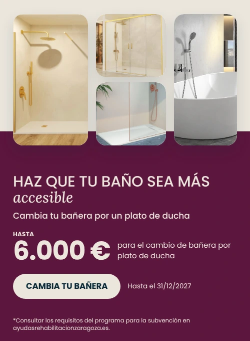 En Hipopótamo Decoración te ayudamos a renovar tu baño sustituyendo tu bañera por un plato de ducha.